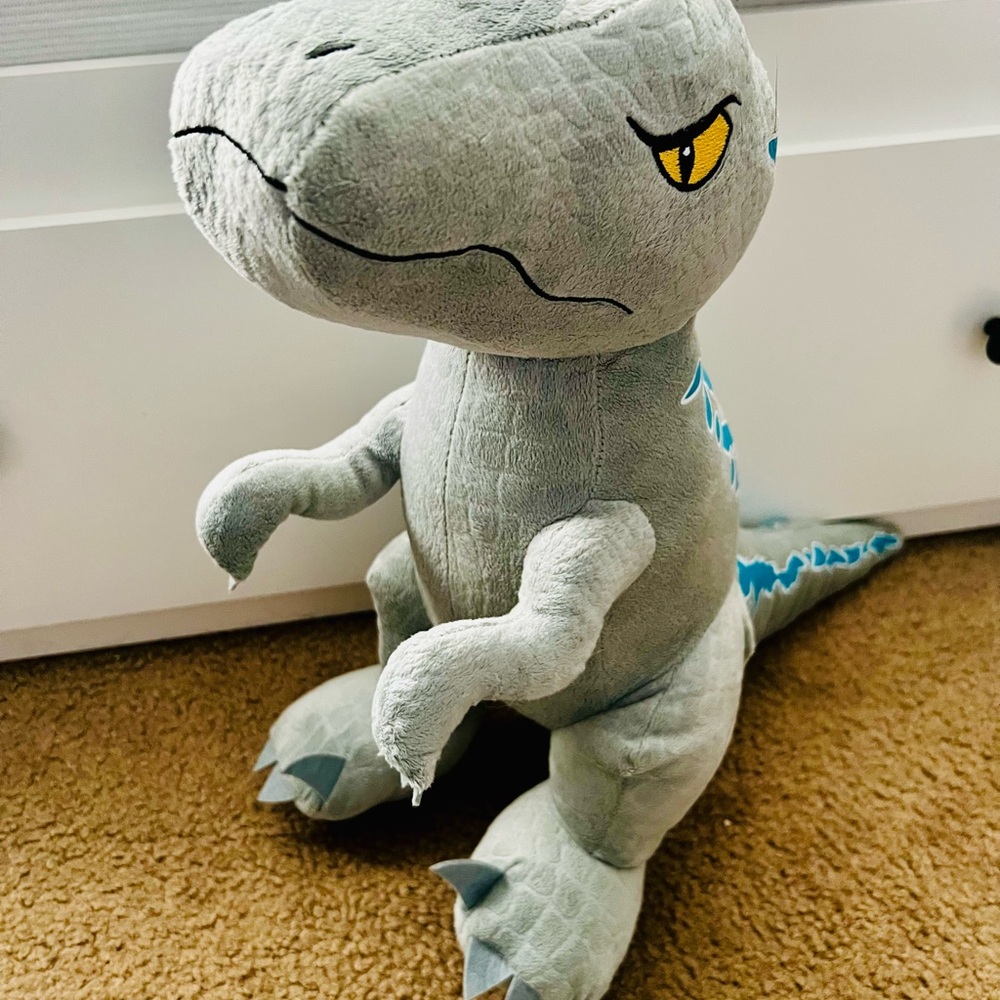 Jurassic Park Raptor Blue Build-A-Bear - Picture 2 of 4